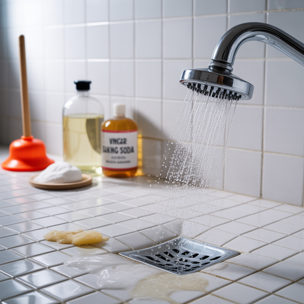 7.Sa rensar du stopp i duschen med enkla metoder