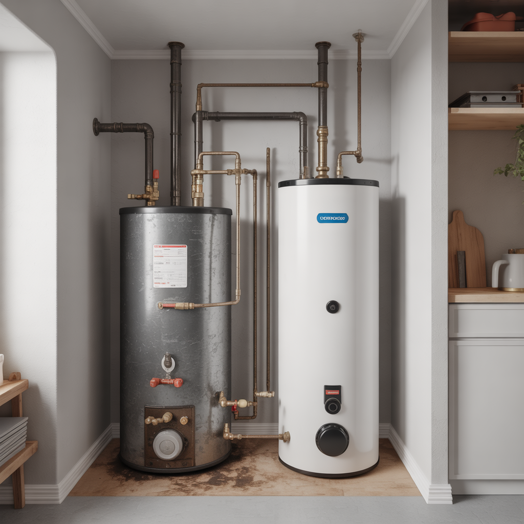 8.Vad kostar det att byta ut en aldre varmvattenberedare